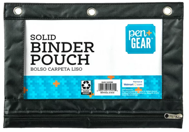 Children's binding pouch - Black