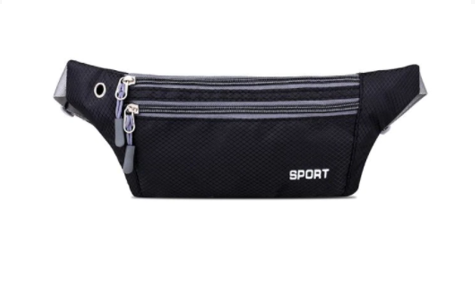 Fanny pack waist bag - Sport Black.