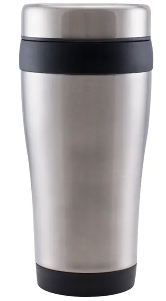 Thermal insulated stainless-steel mug - black.