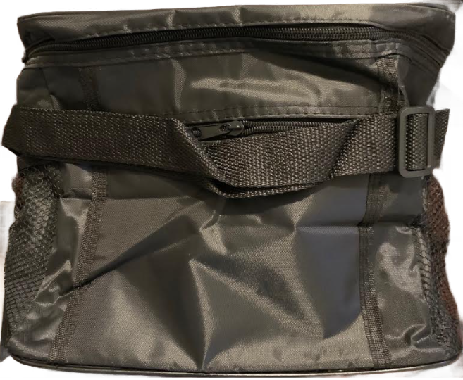 Thermal, insulated storage bag - black.