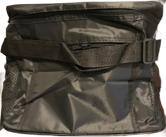 Thermal, insulated storage bag - black.